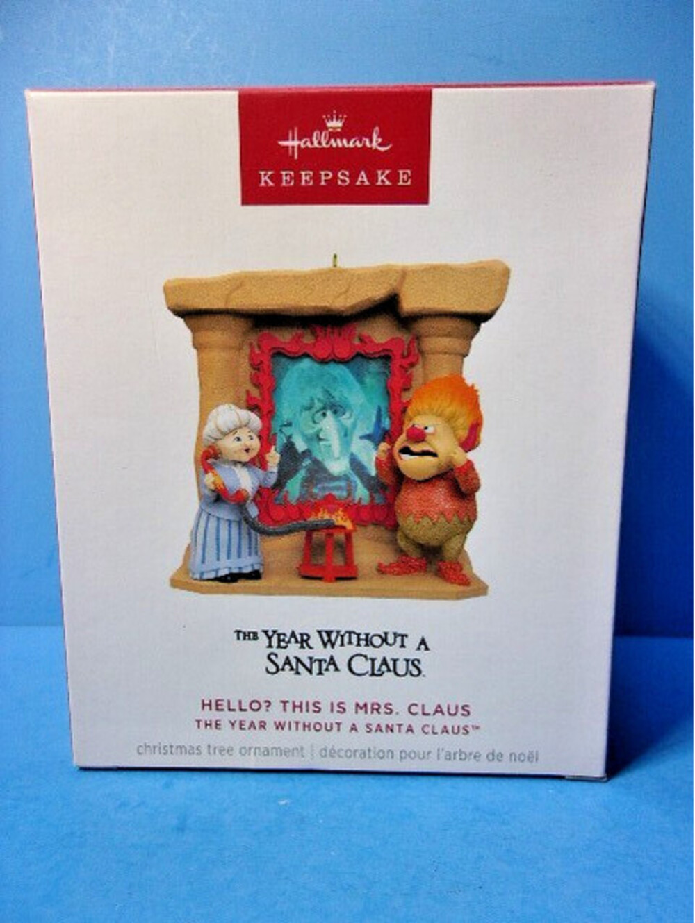 Hallmark 2024 The Year Without a Santa Claus Ornament Hello? This is Mrs. Claus
